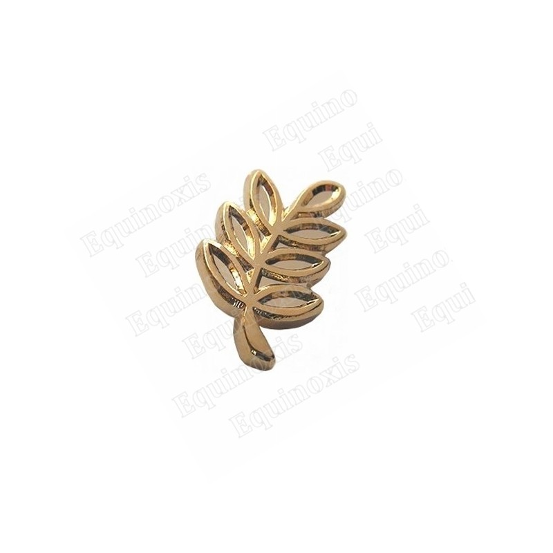 Pin's maçonnique – Branche d'acacia – GM