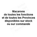 Badge / Macaron GLNF – Petite tenue provinciale – Brodé main